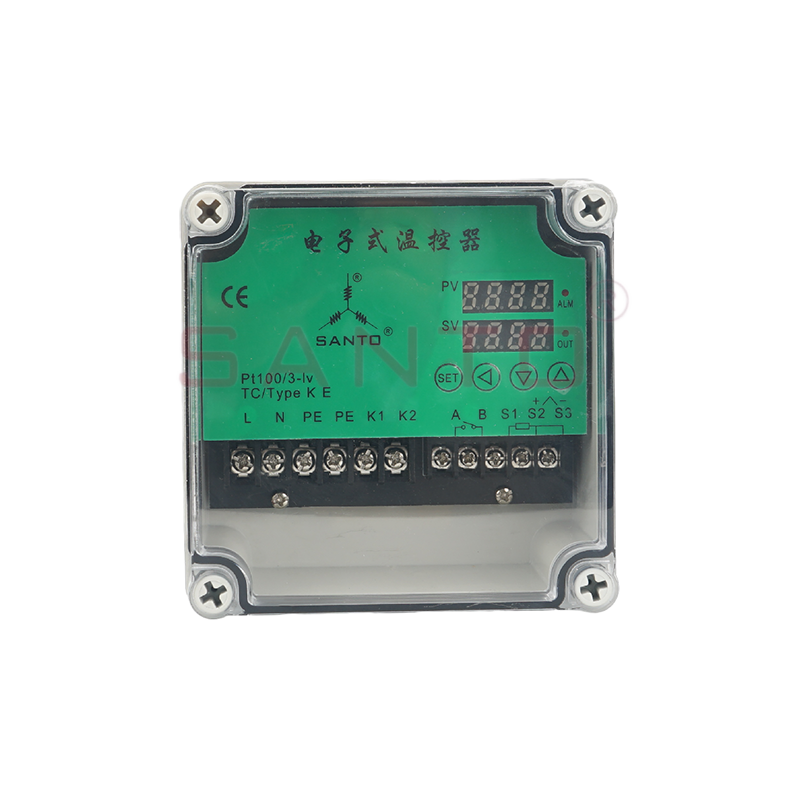 DATC-D elektronische thermostaat met enkele lus en dubbele displays